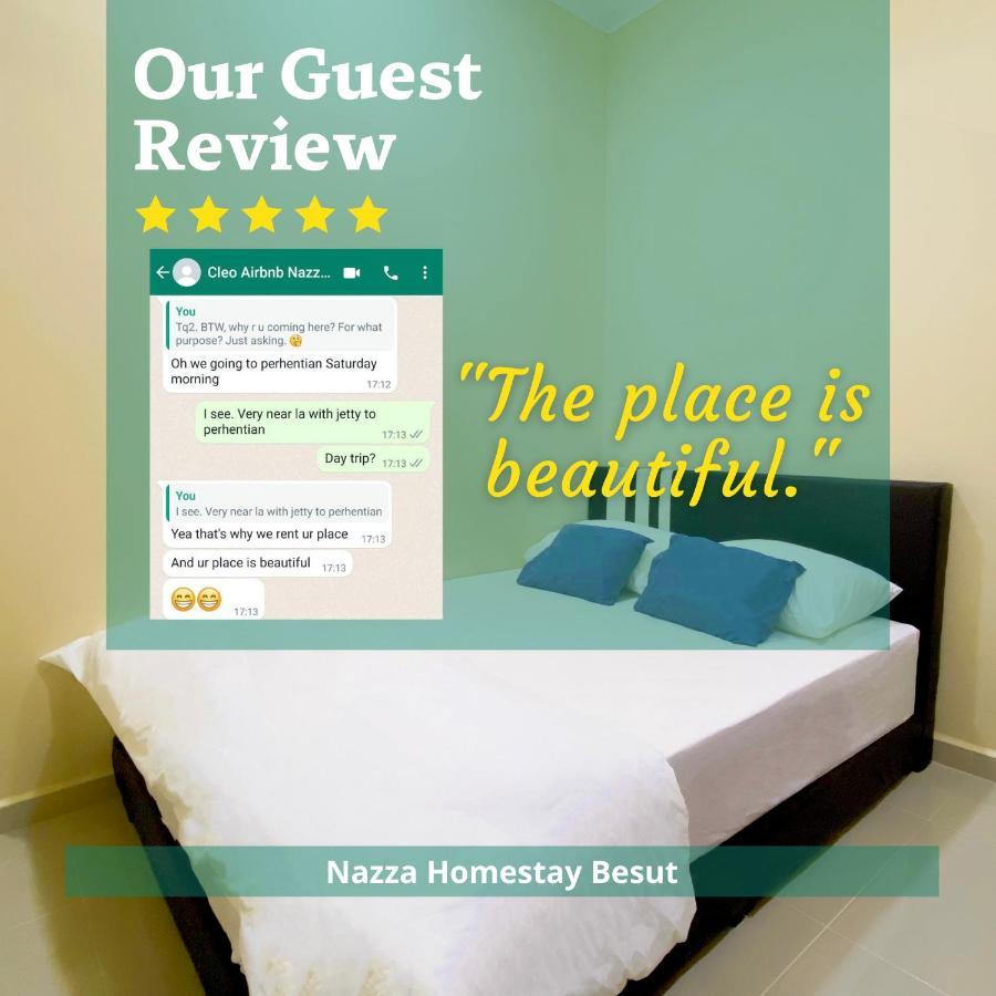 Nazza Homestay Besut With Swimming Pool Kampung Raja 외부 사진