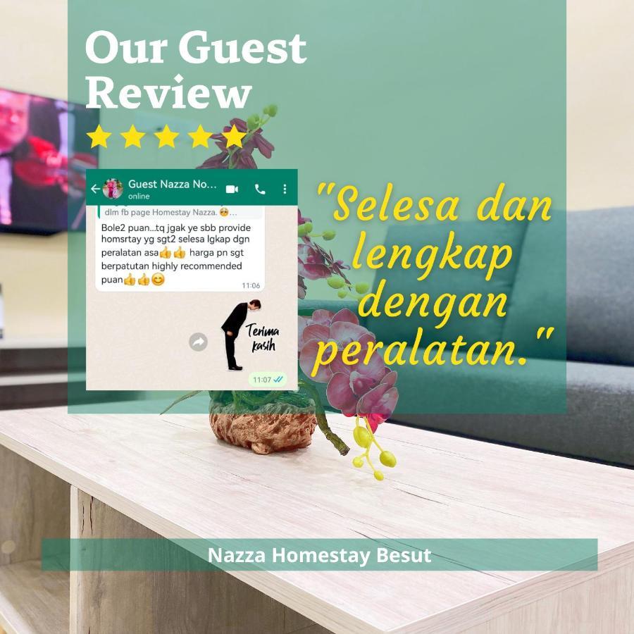 Nazza Homestay Besut With Swimming Pool Kampung Raja 외부 사진